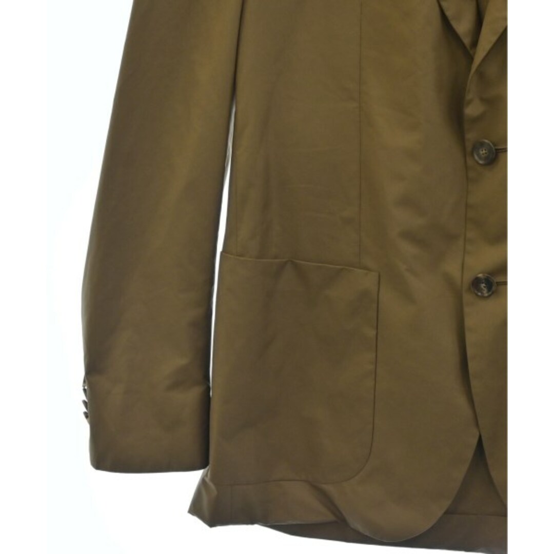 CARUSO カルーゾ ジャケット 50(XL位) 茶 【古着】【中古】 メンズのジャケット/アウター(その他)の商品写真