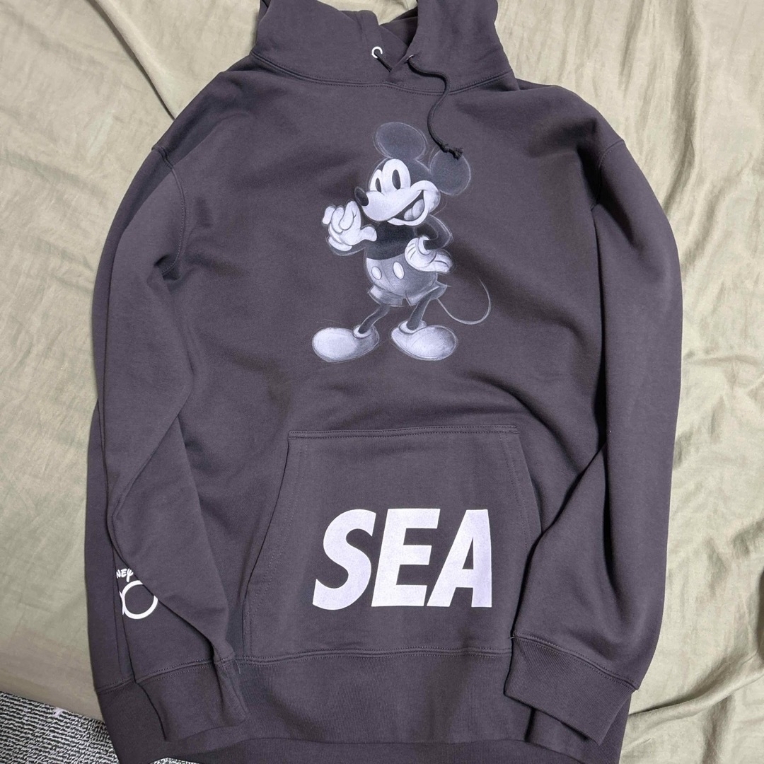 激レアセールwindandsea mickey ミッキー パーカー 限定版 L | フリマアプリ ラクマ