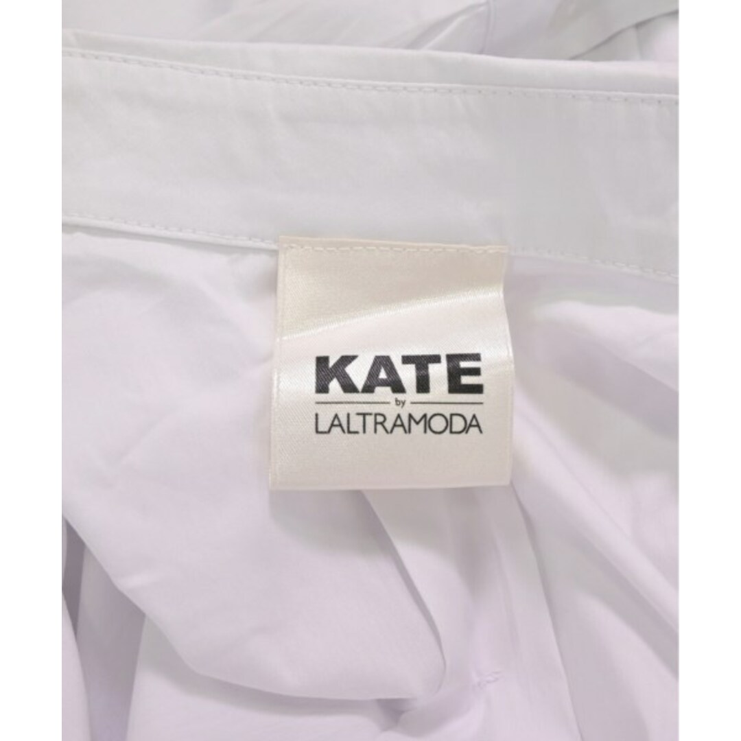 KATE by LALTRAMODA ブラウス 42(L位) 白 【古着】【中古】