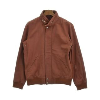 ソフネット(SOPHNET.)のSOPHNET. ソフネット ライダース M オレンジ 【古着】【中古】(ライダースジャケット)