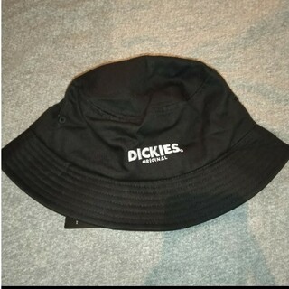 ディッキーズ(Dickies)のDICKIES　ディッキーズハット帽子ブラック　男女兼用(ハット)