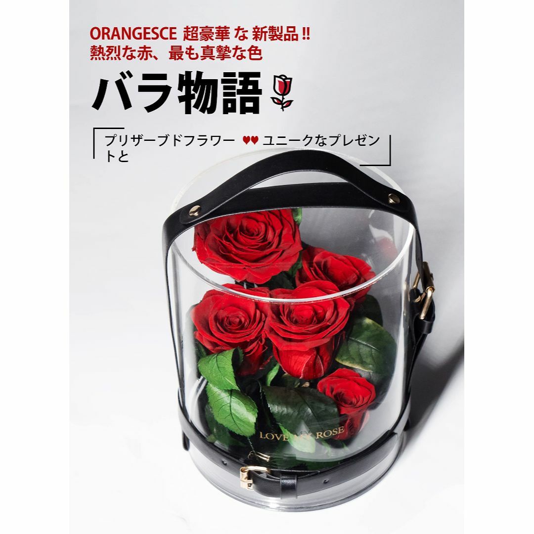 ORANGESCE プリザーブドフラワー 枯れない花 大切な人へ