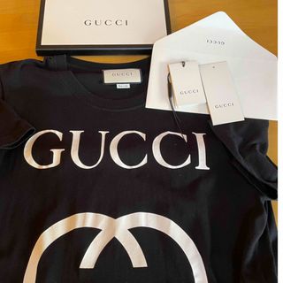 グッチ(Gucci)の美品❗️GUCCI インターロッキングGコットンオーバーサイズTシャツ(Tシャツ/カットソー(半袖/袖なし))