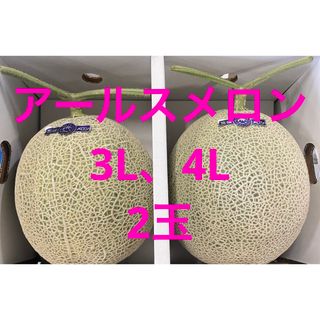 アールスメロン　3L〜4L   2玉(フルーツ)