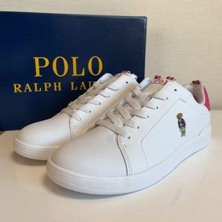 ラルフローレン(Ralph Lauren)の【新品】ラルフローレン ポロベア スニーカー キッズ 25cm(スニーカー)