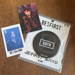 BE:FIRST SOTAカード&缶バッジセット(アイドルグッズ)