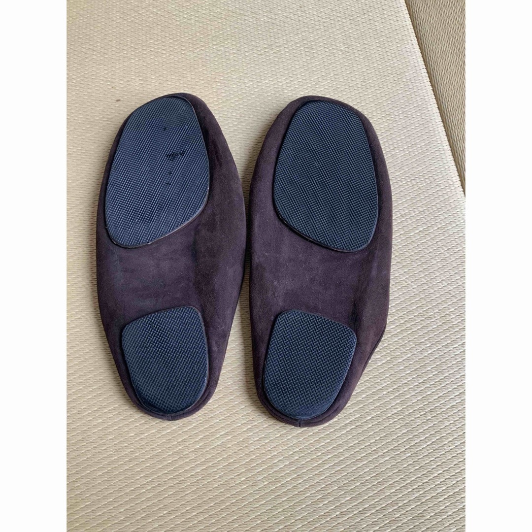 最終価格オーラリー　SUEDE MOCASIN SULIPPER 9 定価6万円