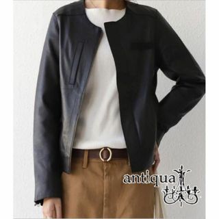 アンティカ レザージャケットの通販 28点 | antiquaを買うならラクマ