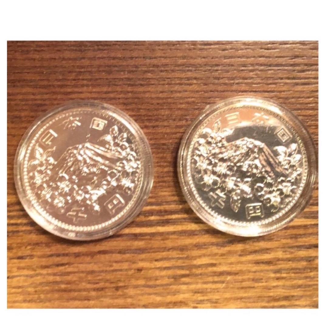 オリンピック 1000円銀貨 2枚