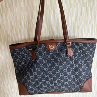 グッチ(Gucci)のGUCCI デニムトート(トートバッグ)