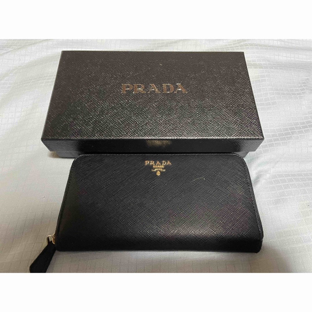 PRADA(プラダ)のPRADA プラダレザー長財布 メンズのファッション小物(長財布)の商品写真