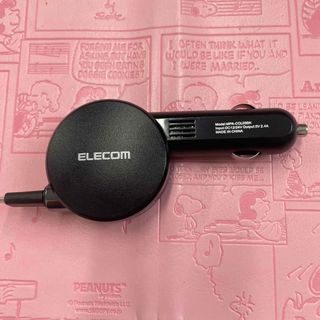 エレコム(ELECOM)のエレコム　シガーチャージャー　typeｰc リール(車内アクセサリ)