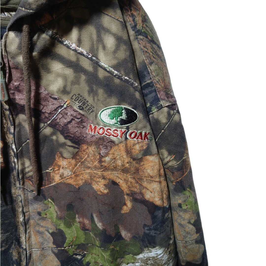 MOSSY OAK】リアルツリーカモ フード付き中綿入りブルゾン A1218 | www