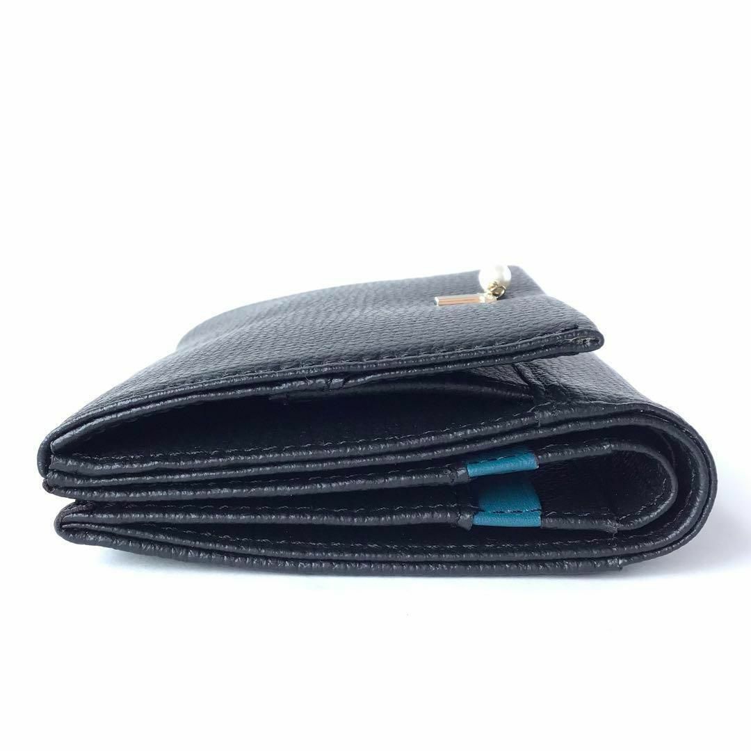 【新品】ランバンオンブルー ブリエ BOX２つ折り財布 クロ 黒