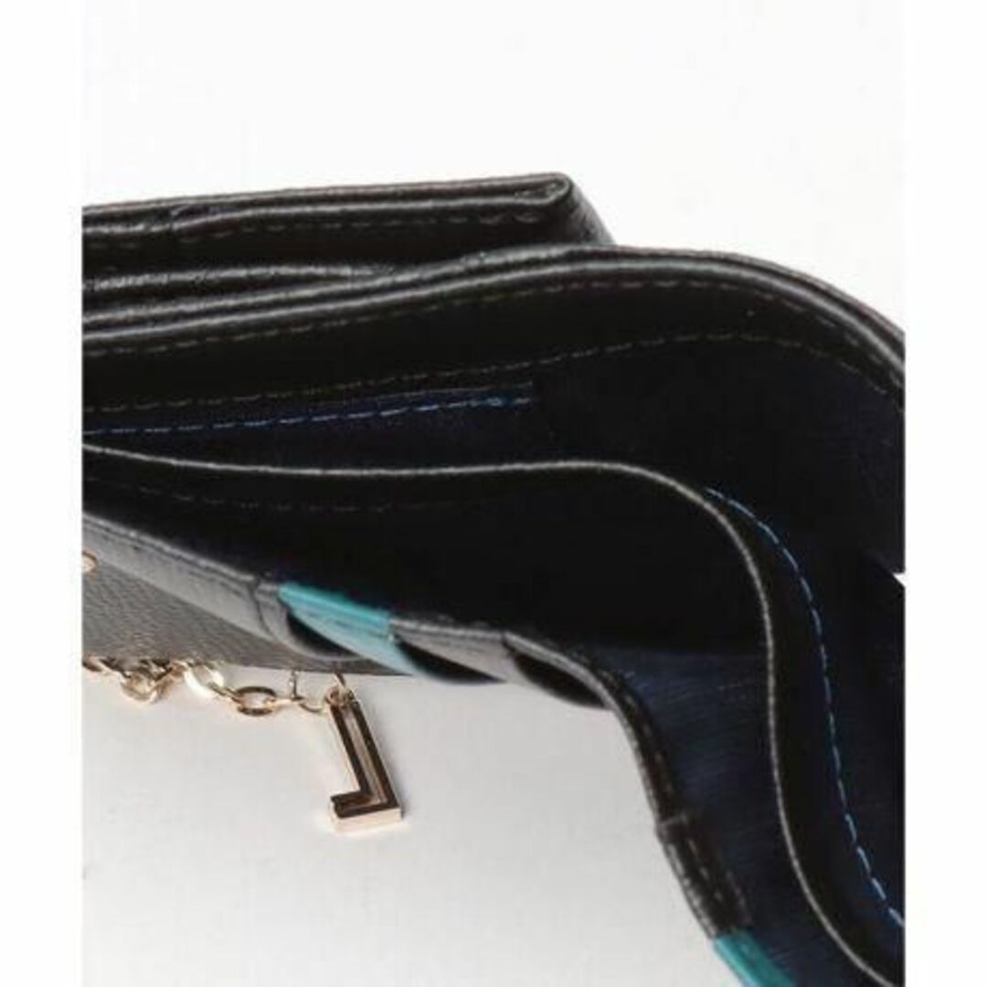 【新品】ランバンオンブルー ブリエ BOX２つ折り財布 クロ 黒