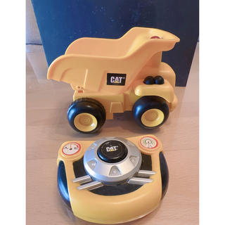 【ToyState】リモコン付きCAT ダンプカー(電車のおもちゃ/車)