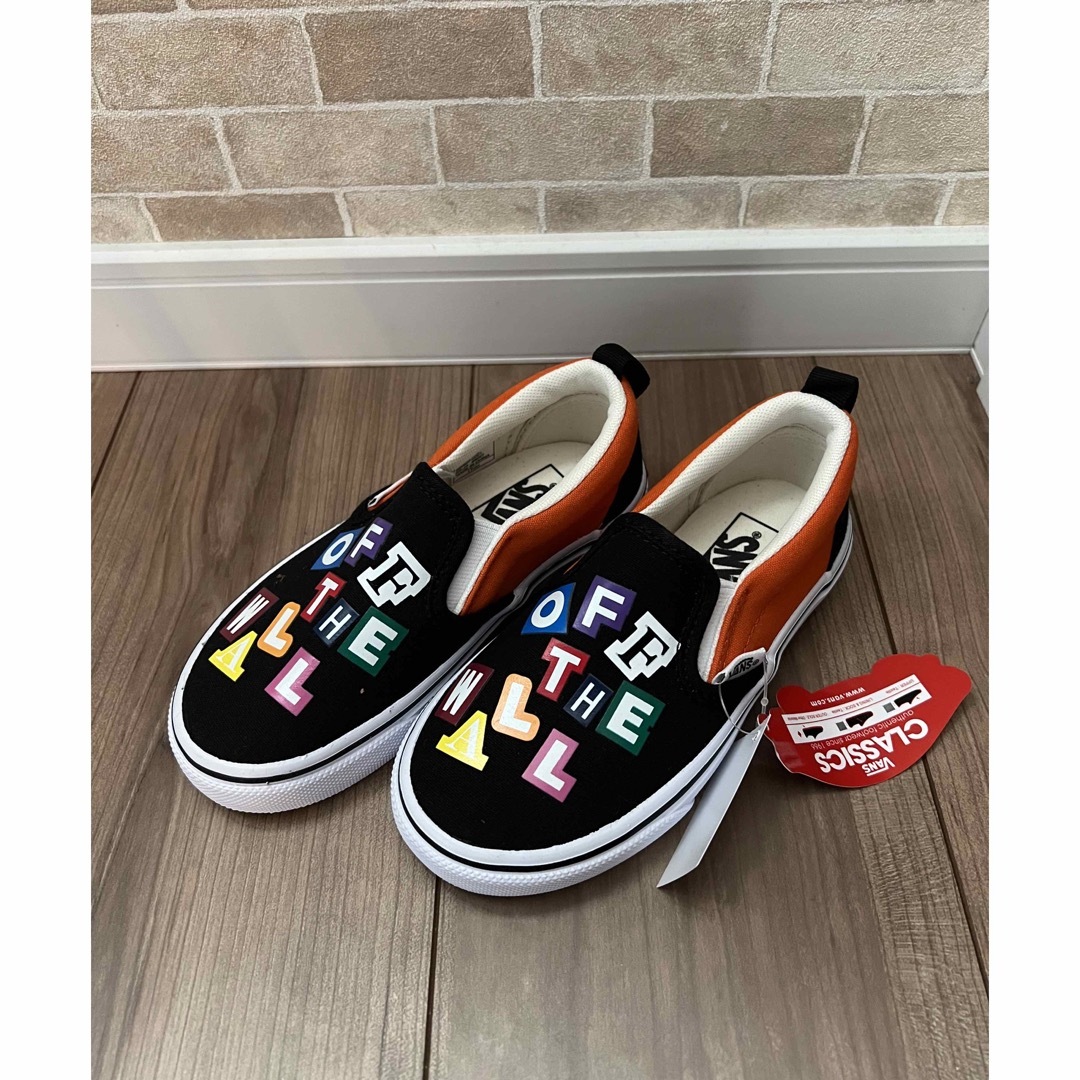 VANS(ヴァンズ)のVANS 17センチ キッズ/ベビー/マタニティのキッズ靴/シューズ(15cm~)(スリッポン)の商品写真