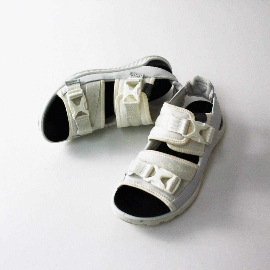 ECHO(エコー)のエコー ecco EXOWRAP WOMEN'S SANDALS 36/ホワイト ストラップサンダル 23cm【2400013501309】 レディースの靴/シューズ(サンダル)の商品写真