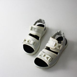 エコー(ECHO)のエコー ecco EXOWRAP WOMEN'S SANDALS 36/ホワイト ストラップサンダル 23cm【2400013501309】(サンダル)