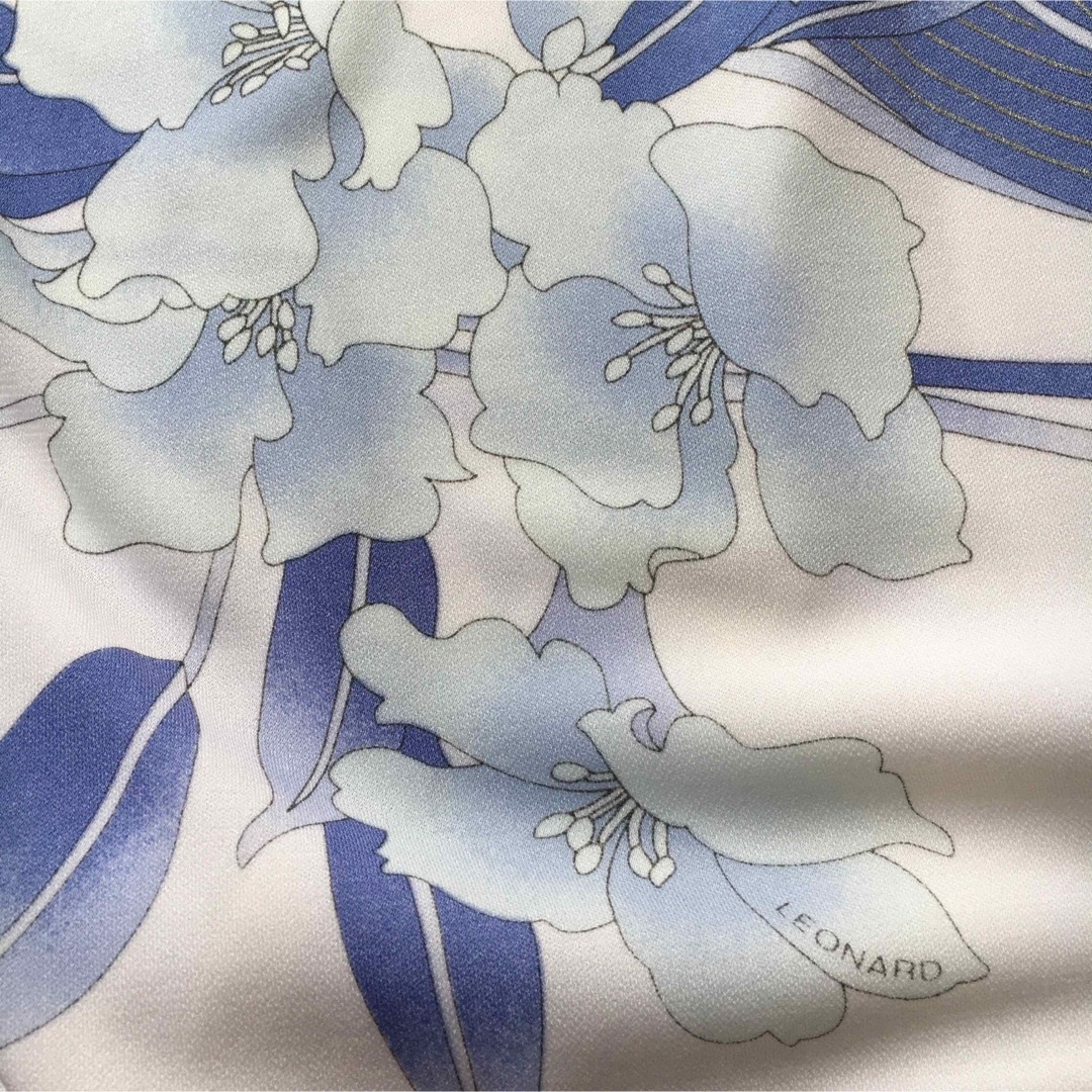 美品】レオナール 半袖 カットソー 花柄 トップス カンカン-