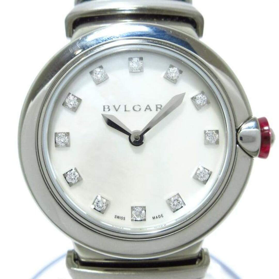 ブルガリ ルチェア 腕時計 BV-LU28C6SSPGD  2年