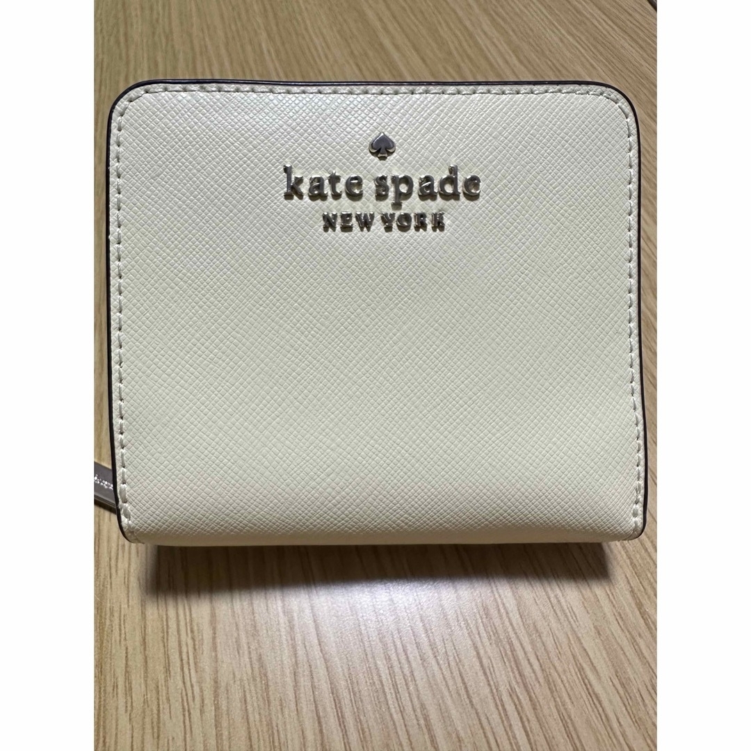 kate spade new york - ケイトスペード 二つ折り財布 黄色の通販 by