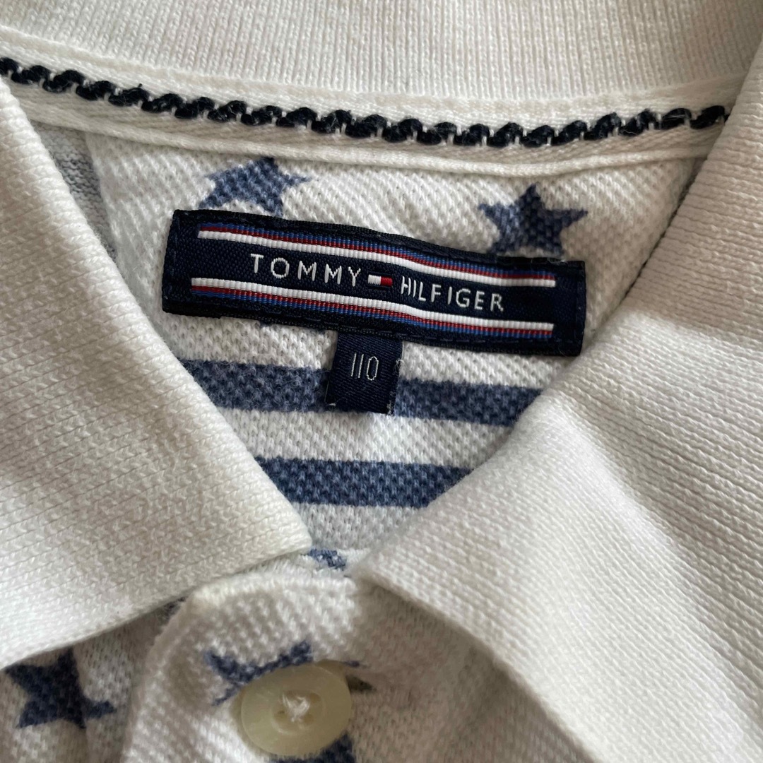 TOMMY HILFIGER(トミーヒルフィガー)の男の子　poloシャツ　110cm キッズ/ベビー/マタニティのキッズ服男の子用(90cm~)(Tシャツ/カットソー)の商品写真