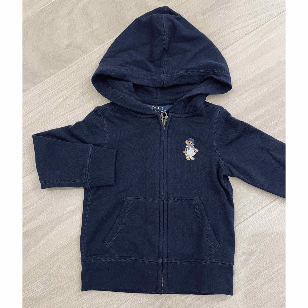 POLO RALPH LAUREN(ポロラルフローレン)のポロ ラルフローレン キッズ ポロベア パーカー キッズ/ベビー/マタニティのキッズ服女の子用(90cm~)(Tシャツ/カットソー)の商品写真