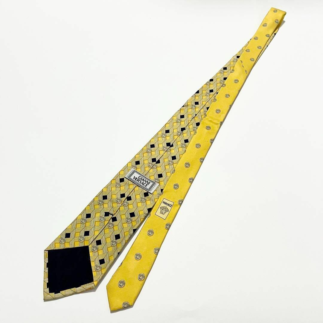 Gianni Versace - 【美品】ヴェルサーチ ネクタイ メデューサ柄 Gianni Versace - 【美品】ヴェルサーチ ネクタイ メデューサ柄