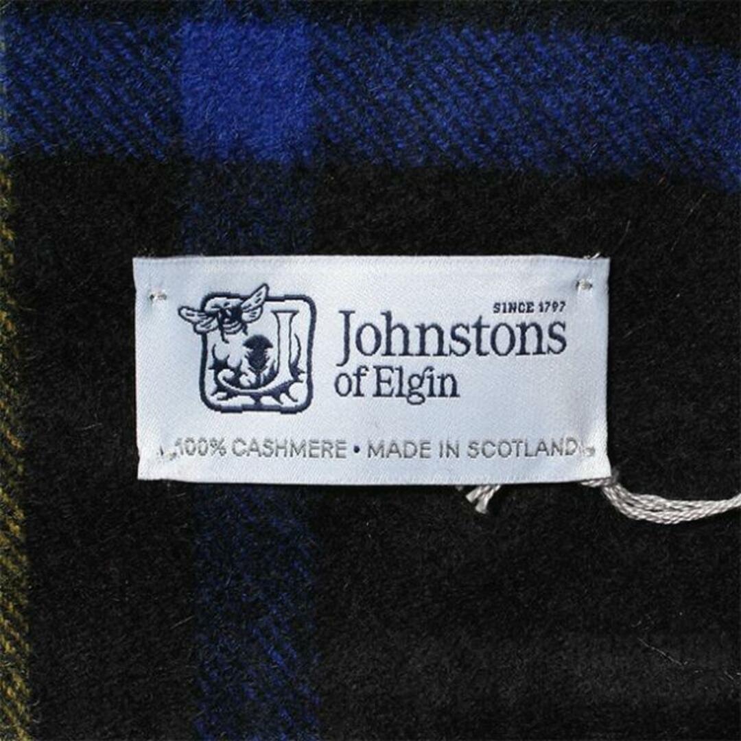 【新品未使用】 ジョンストンズ Johnstons カシミア ストール 大判 カシミヤ Cashmere Tartans Stole WA56  タータンチェック WA000056 【2.DRESS GORDON】