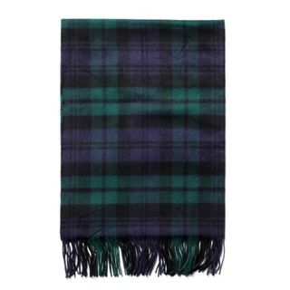 ジョンストンズ(Johnstons)の【新品未使用】 ジョンストンズ Johnstons カシミア ストール 大判 カシミヤ Cashmere Tartans Stole WA56 タータンチェック WA000056  【3.BLACK WATCH】(マフラー/ショール)