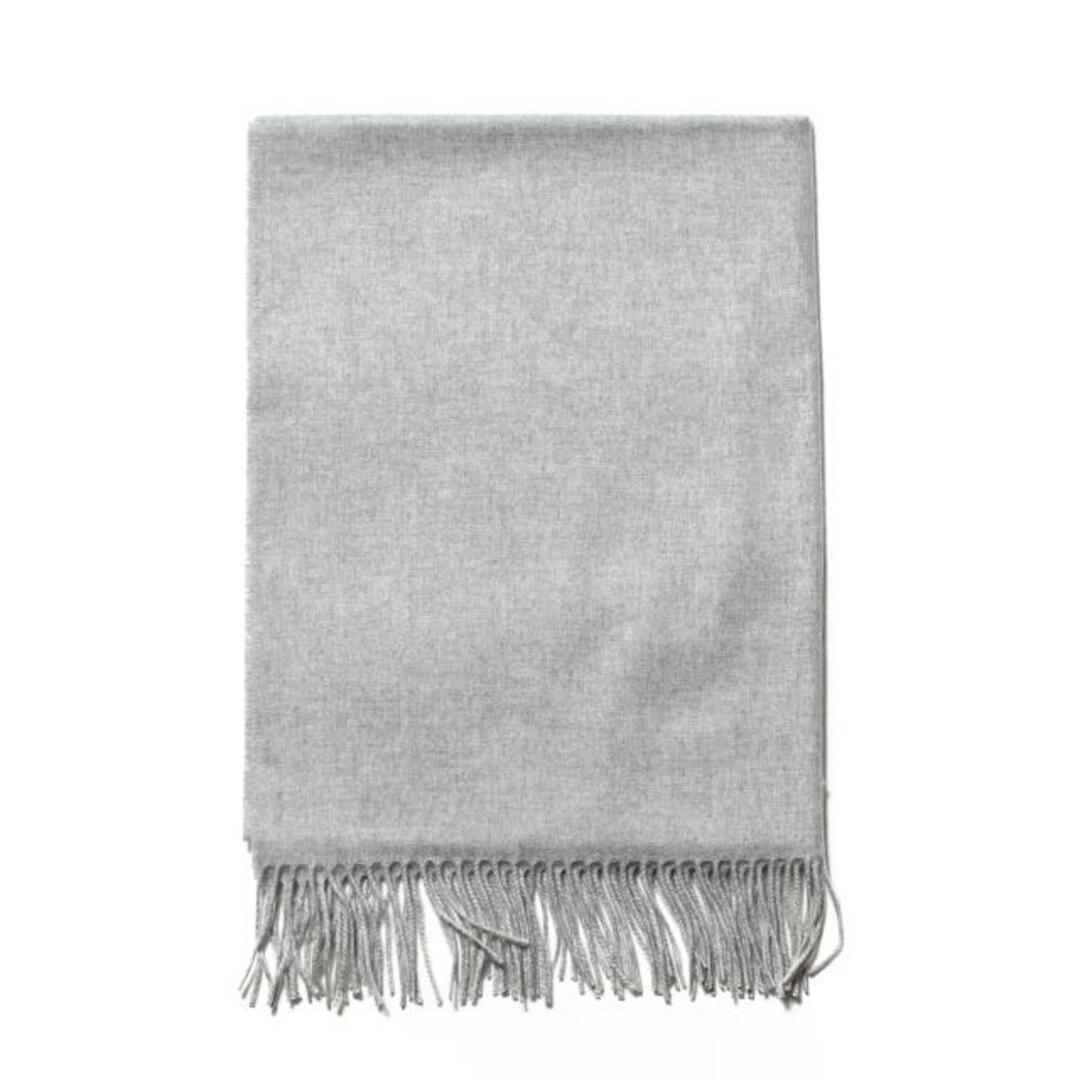 【新品未使用】 ジョンストンズ Johnstons カシミア ストール 大判 カシミヤ Cashmere Solid Stole WA56 無地 WA000056  【1.SILVER】