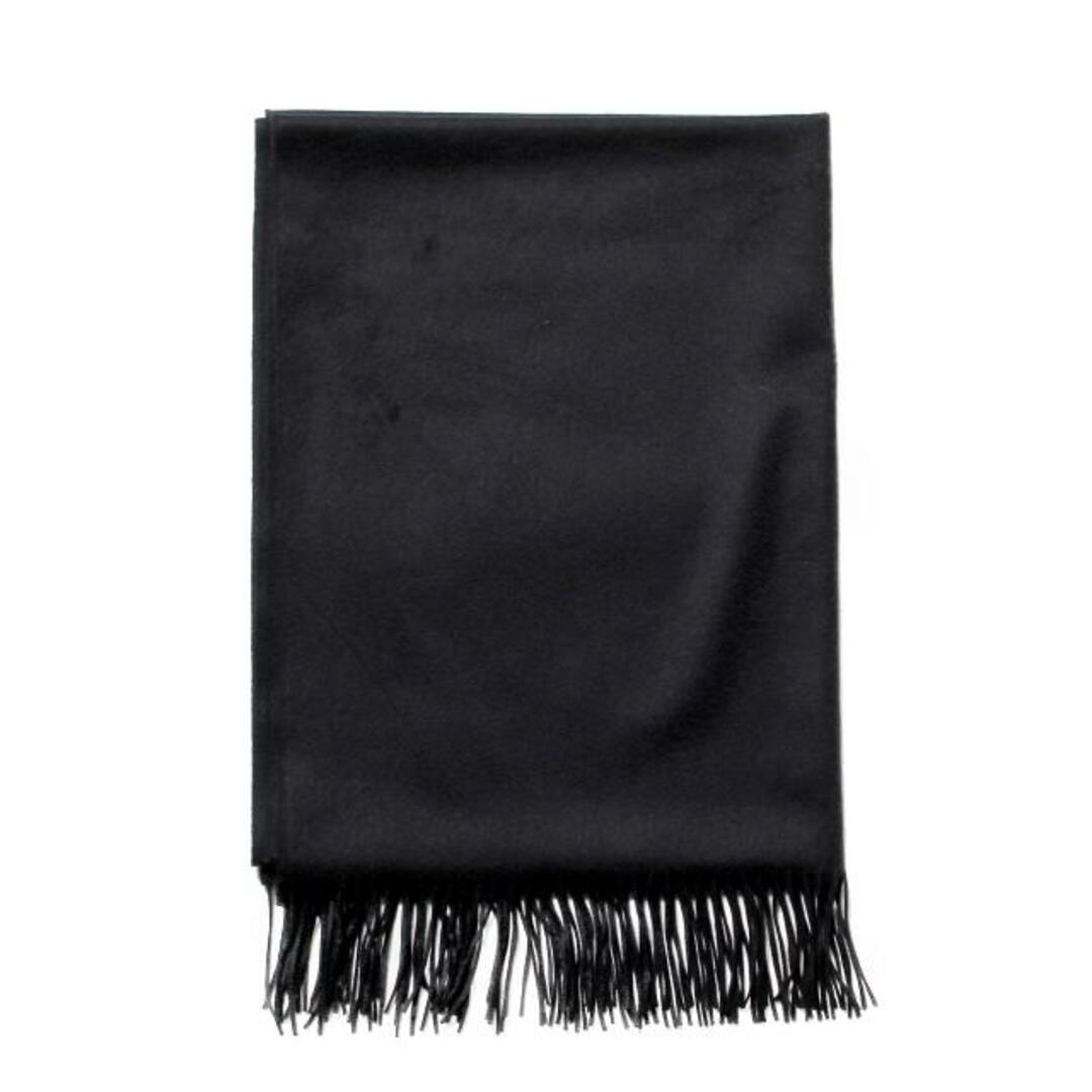 【新品未使用】 ジョンストンズ Johnstons カシミア ストール 大判 カシミヤ Cashmere Solid Stole WA56 無地 WA000056  【4.BLACK】