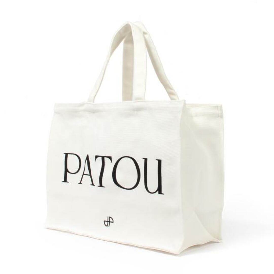 【新品未使用】 PATOU パトゥ トート ショルダーバッグ CANVAS TOTE キャンバストート コットン AC0240076 【BLACK】