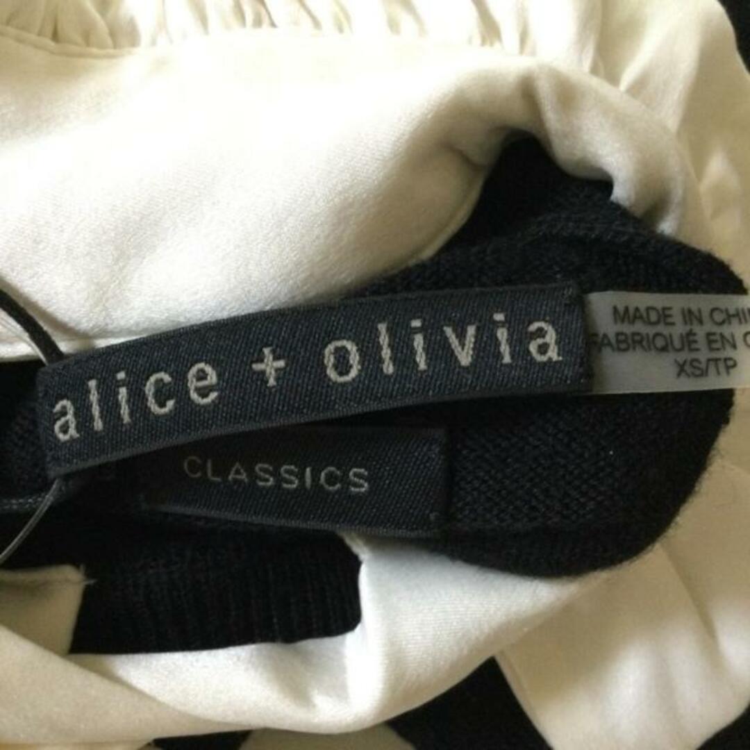 Alice+Olivia(アリスアンドオリビア)のアリスオリビア 長袖カットソー サイズXS - レディースのトップス(カットソー(長袖/七分))の商品写真