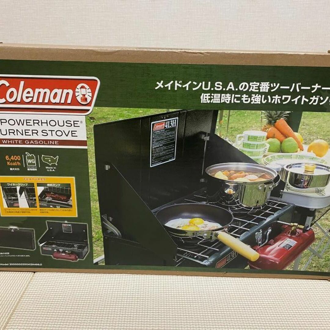 コールマン 413H499J パワーハウス ツーバーナー【新品・未開封】