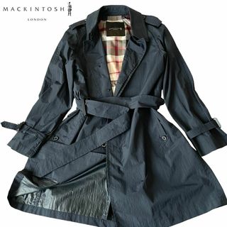 MACKINTOSH LONDON パッカブル 撥水 トレンチコート L-