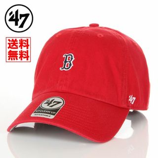 フォーティセブン(47 Brand)の【新品】47BRAND キャップ レッドソックス 帽子 赤 メンズ レディース(キャップ)