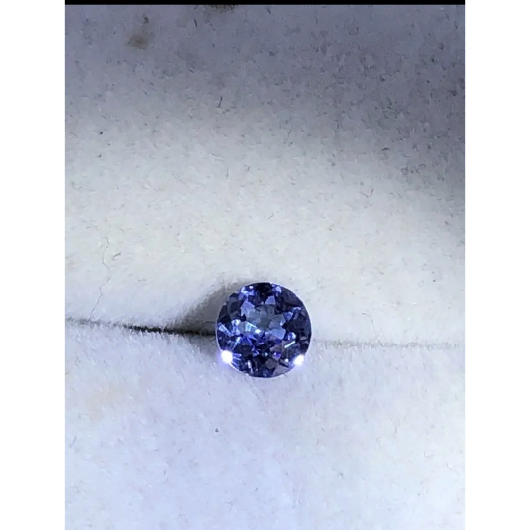 鑑別書付 天然タンザナイトルース 0.481ct-