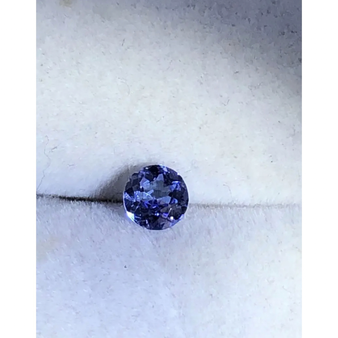 鑑別書付 天然タンザナイトルース 0.481ct