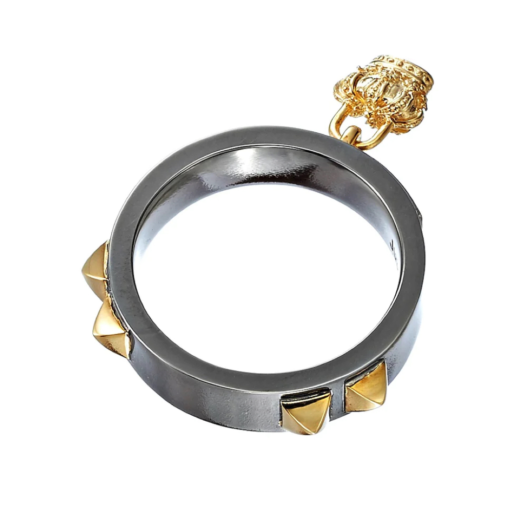 新品◇JUSTIN DAVIS◇クラウンスタッズリング◇13号◇53,900円