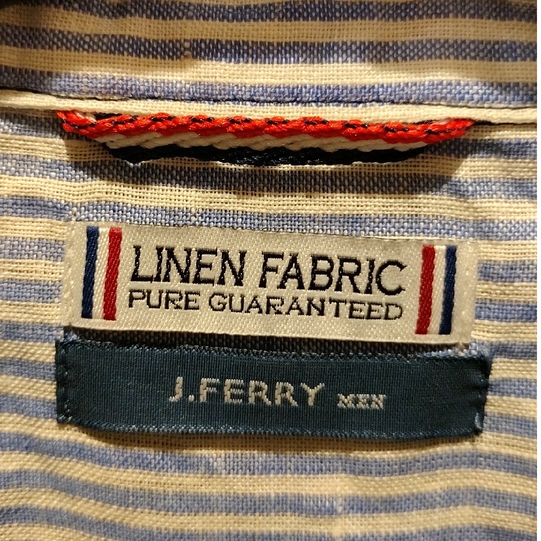 J.FERRY(ジェイフェリー)の【新品未使用】麻シャツ メンズのトップス(シャツ)の商品写真