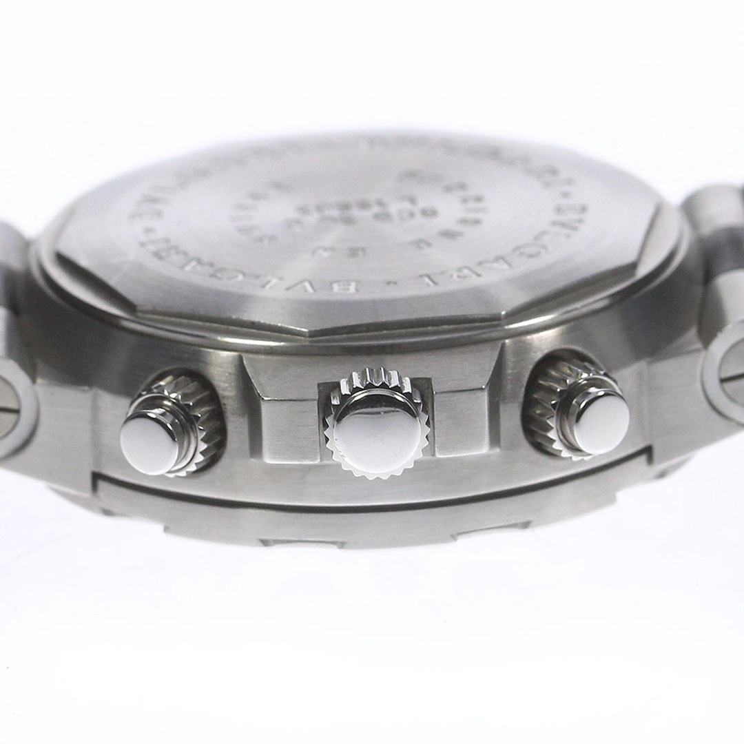 BVLGARI(ブルガリ)のベルト訳あり ブルガリ BVLGARI SCB38S ディアゴノ スクーバ FIFA100周年記念 クロノグラフ 自動巻き メンズ _769720 メンズの時計(腕時計(アナログ))の商品写真