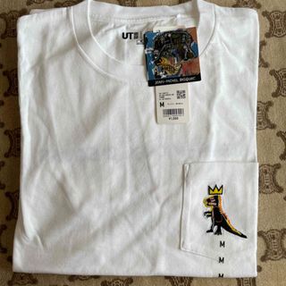 ユニクロ(UNIQLO)のUNIQLOバスキアTシャツ Ｍ(Tシャツ/カットソー(半袖/袖なし))