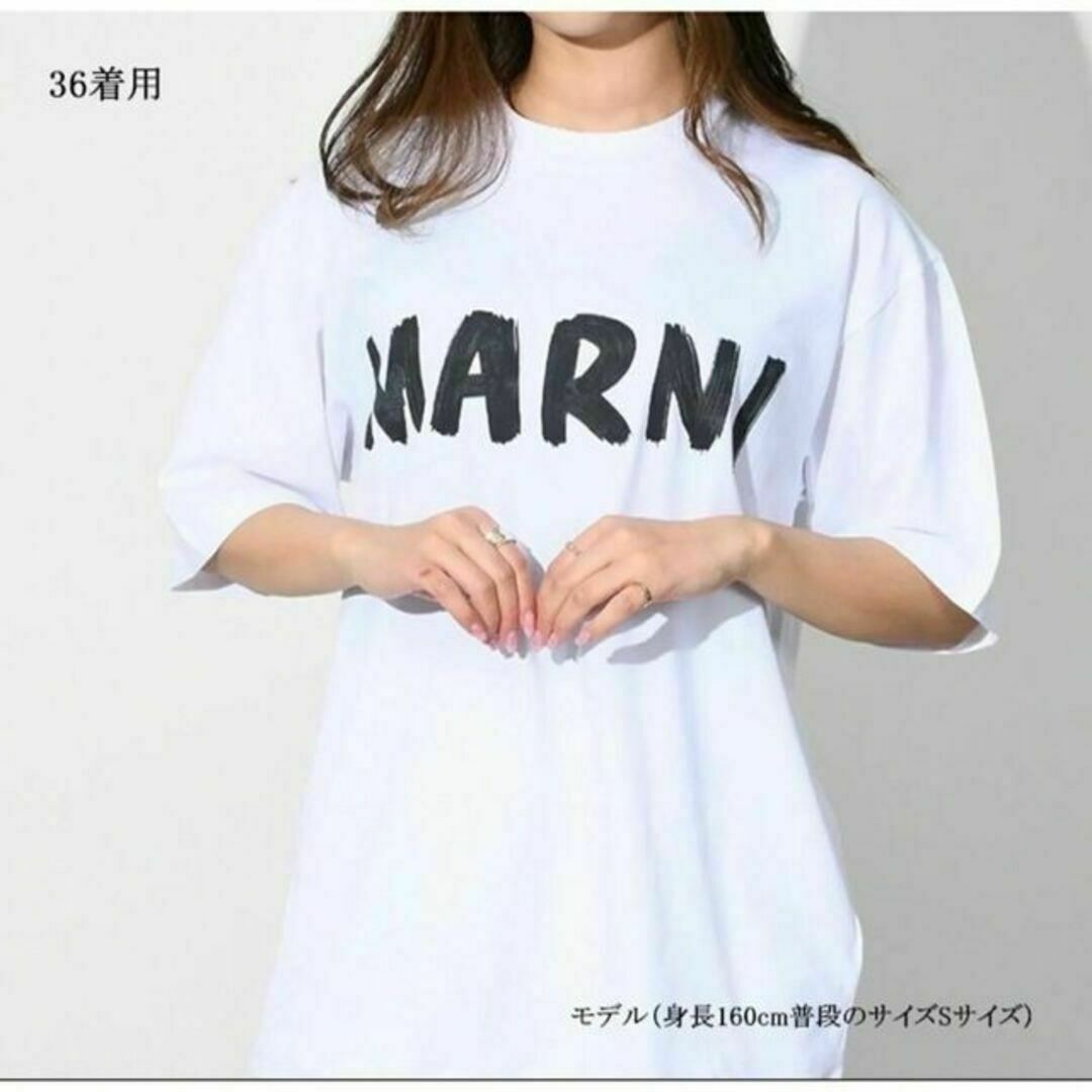 MARNI レタリング ロゴTシャツ　マルニ　ロゴTシャツ　XSサイズ