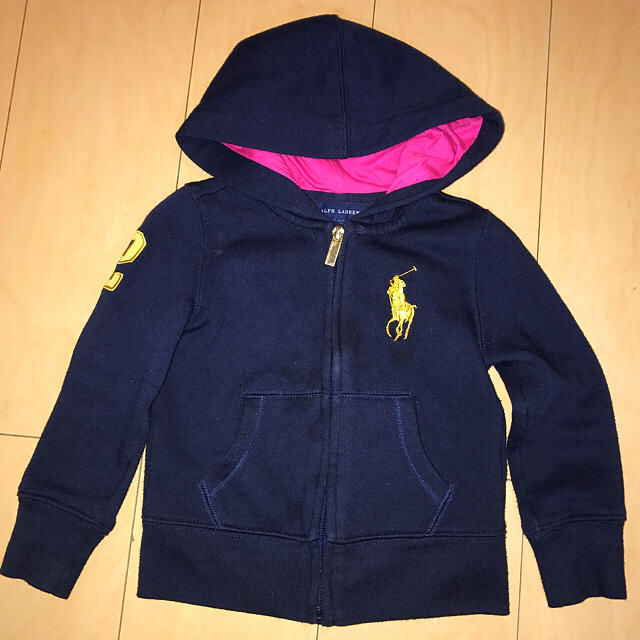 Ralph Lauren(ラルフローレン)のRalph lauren パーカー キッズ/ベビー/マタニティのキッズ服女の子用(90cm~)(その他)の商品写真