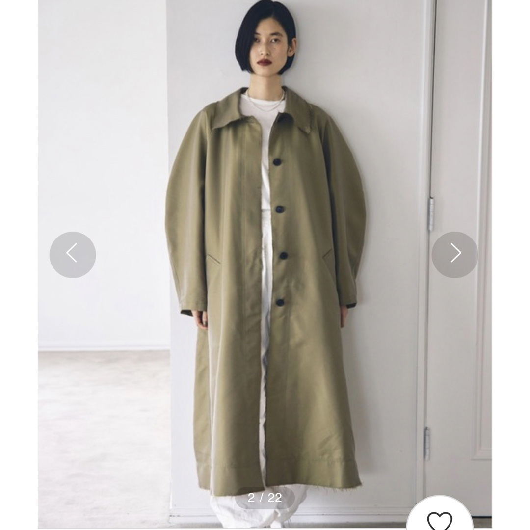 TODAYFUL Satin Twill Coat