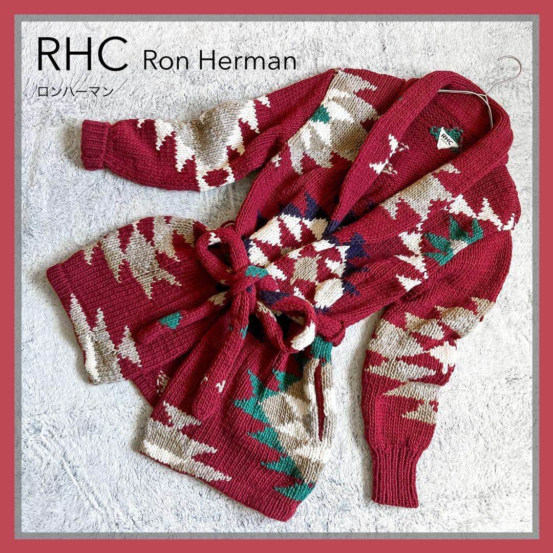 RHC Ron Herman】ロンハーマン ネイティブ柄 ガウンカーディガン-