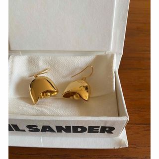 定価6万4 JILSANDER ピアス ゴールド ジルサンダー-