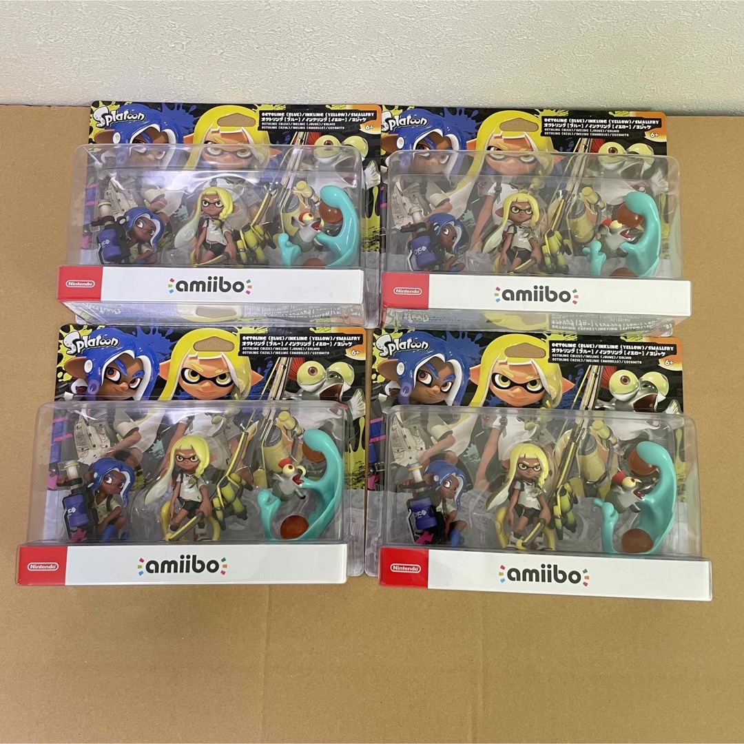 スプラトゥーン3 トリプルセット amiibo 新品未使用未開封